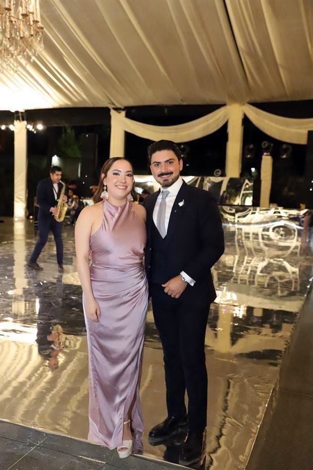 Ileana Rodríguez y Luis Eduardo Alanís