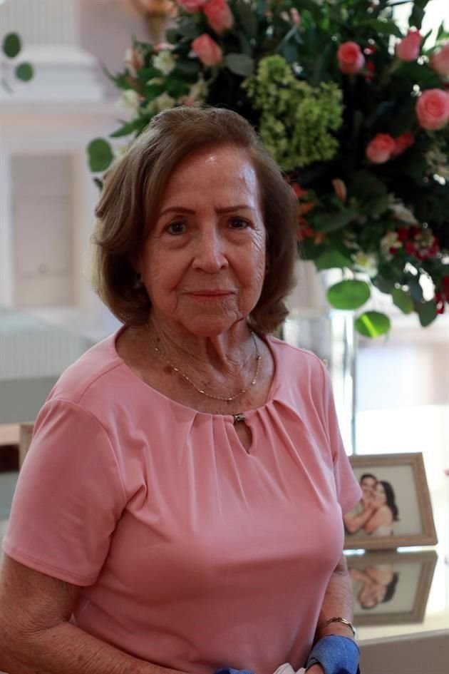 Delia Treviño Garza, abuelita de Mónica Ortiz Ramírez