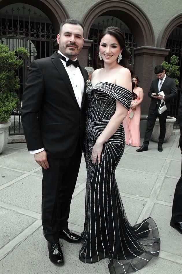 Eugenio Valadez y Nelly Garza