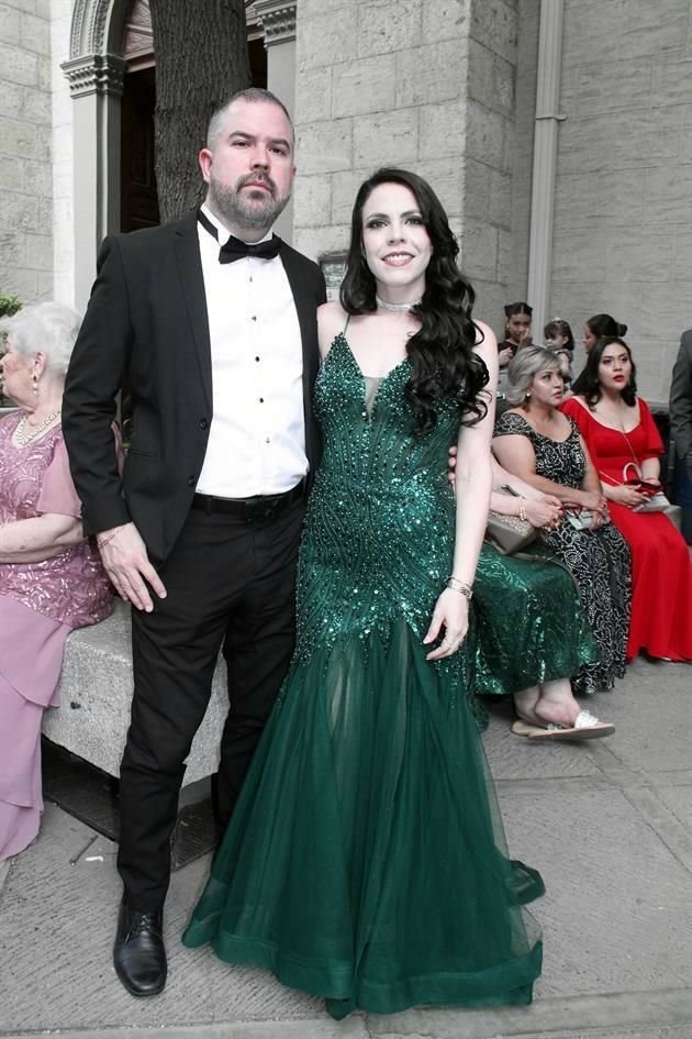 Rodolfo Villarreal y Alejandra Espinosa