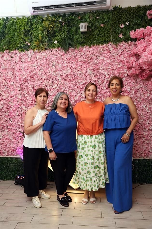 Rossana León, Rosy Ruiz, Leonor Zertuche y Nancy Álvarez