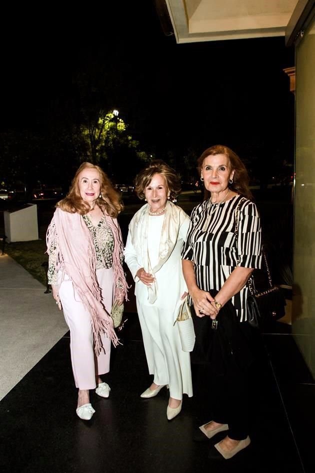 Yolanda de la Garza, Adriana Tijerina y Angélica Fernández