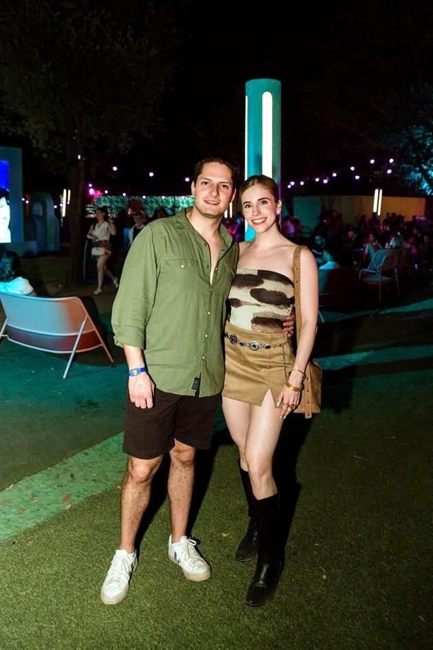 Diego Martínez y Florencia Guillot