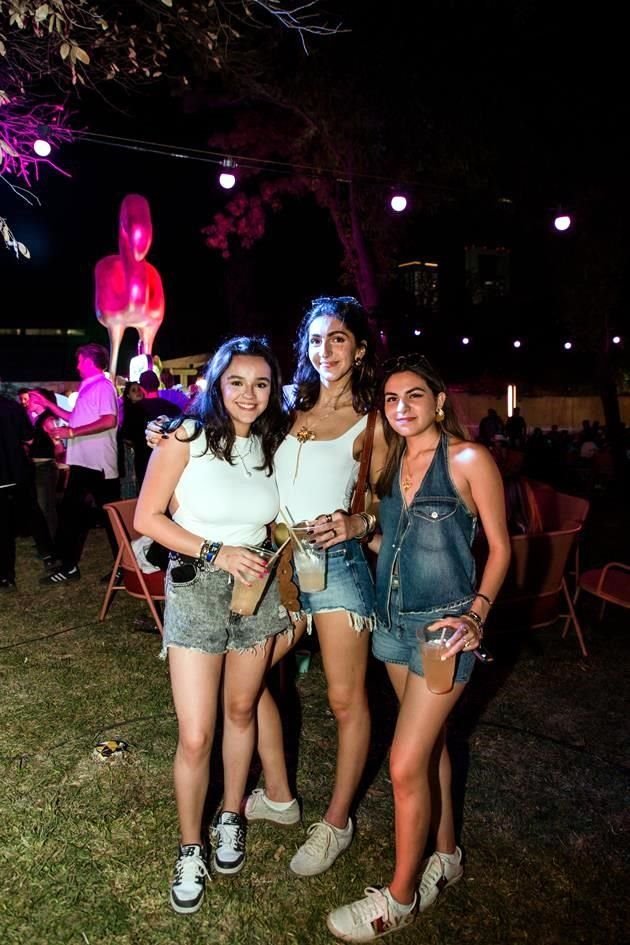 Sofía Galindo, Regina Esquivel y Mariana Rubio