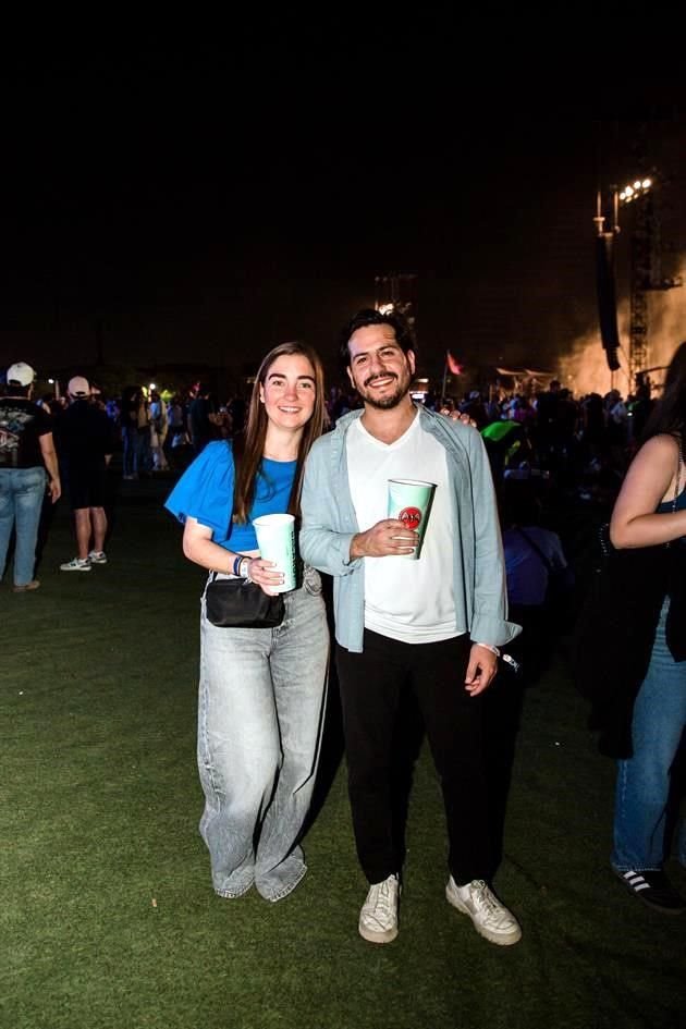 Fernanda Navarro y Omar Garza