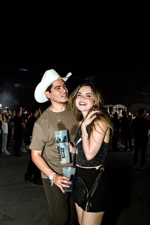 René Gloria y Laura Guerrero