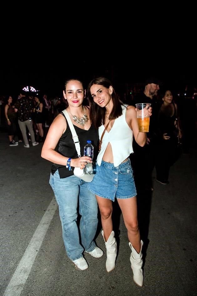 Miriam Cantú y Ángela Marroquín
