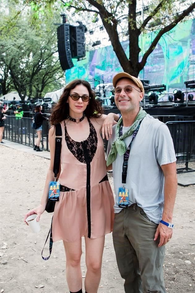 Michelle Sanz de Muñoz y David Muñoz