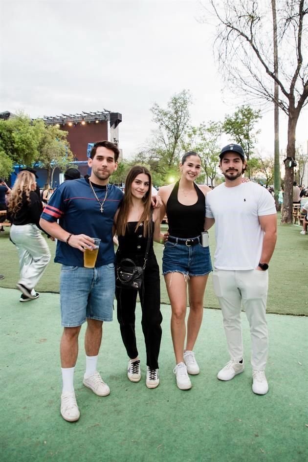 Marcelo Bremer, Alina Mieschbühler, Jimena Ancira y Juan Pablo Leal