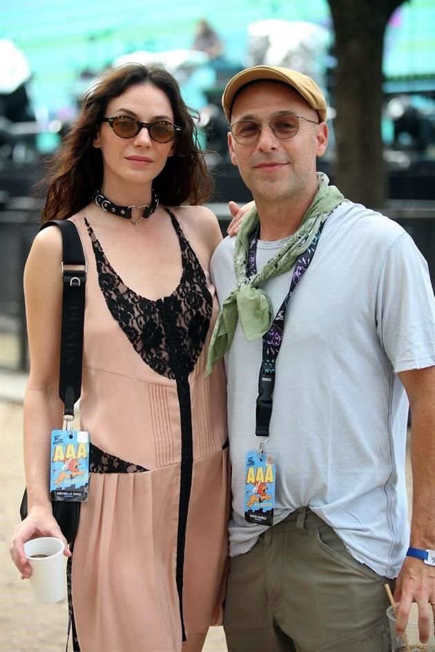 Michelle Sáenz y David Muñoz