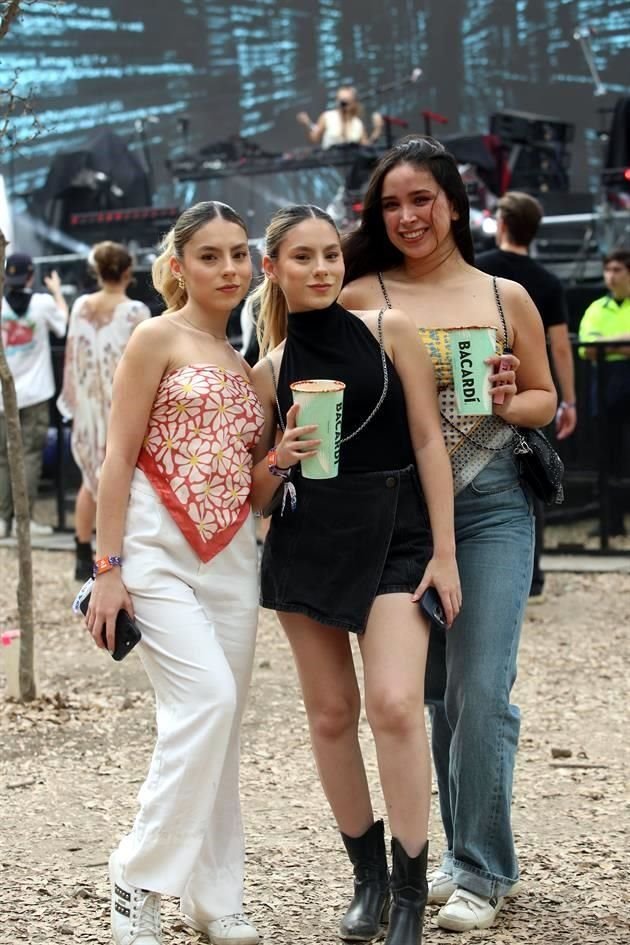 Sofía Maistitt, Fernanda Maistitt y Fernanda Peña