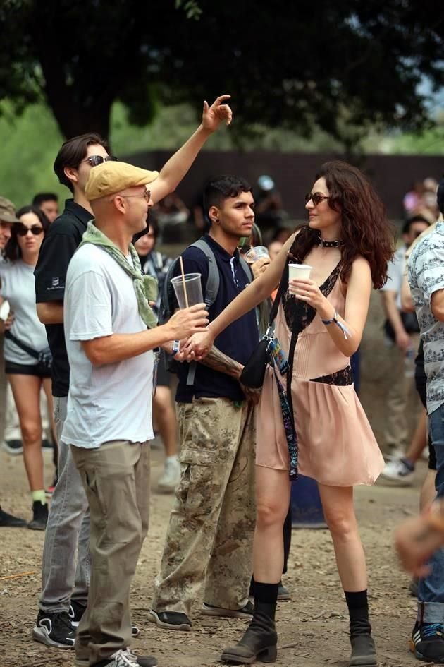 Michelle Sáenz y David Muñoz