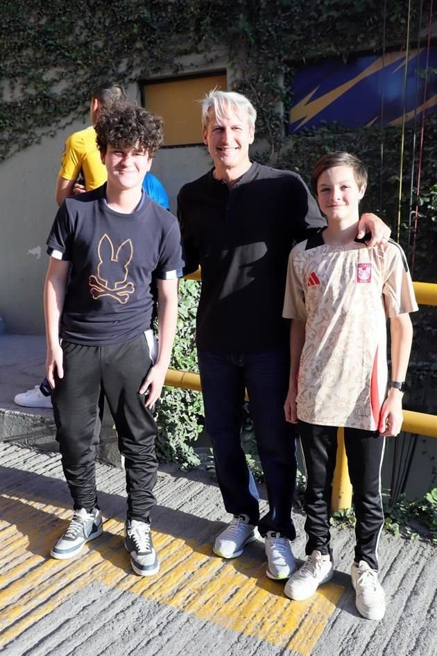 Marcelo Jaime, Ricardo Margáin y Ricardo Margáin Jr.
