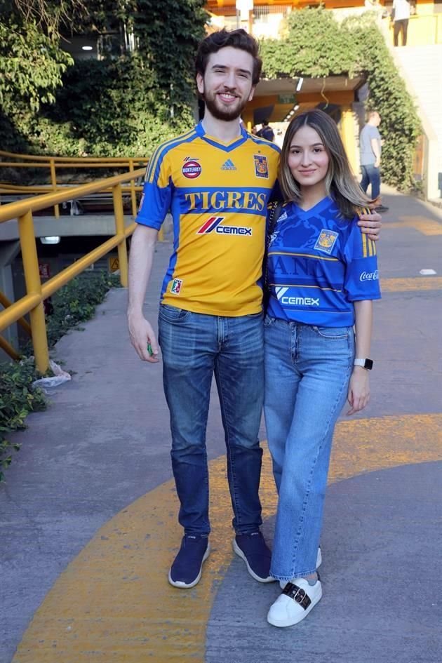 Gabriel Garza y Fernanda Treviño