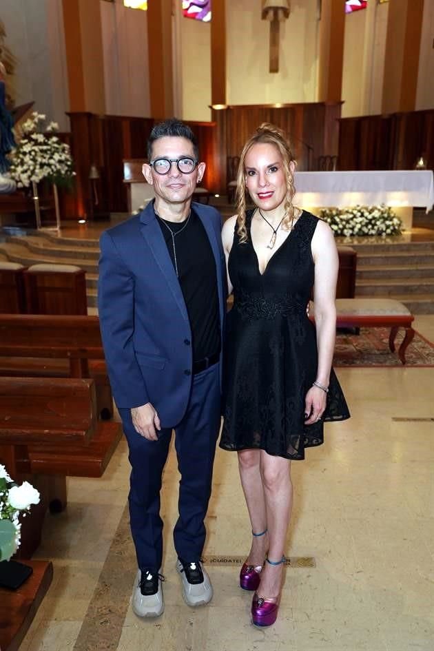 Eduardo Mallen y Brenda Meléndez