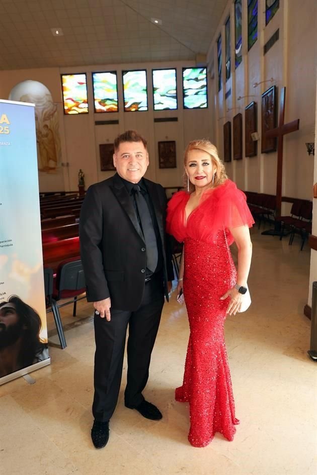 Marco Antonio Iruegas y Yazmín Iruegas