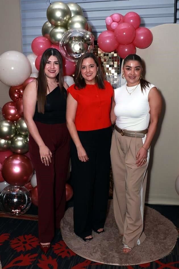 Nancy Marroquín, Elena Cavazos e  Ivette Flores