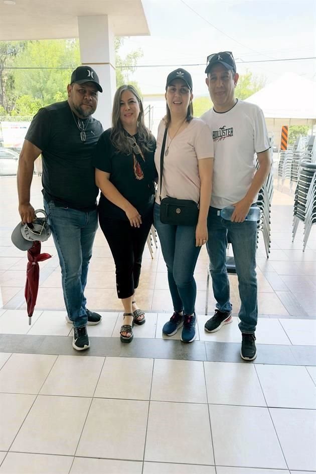 Ricardo Flores, Nancy Olvera, Norma Salas y Juan Carlos Hernández