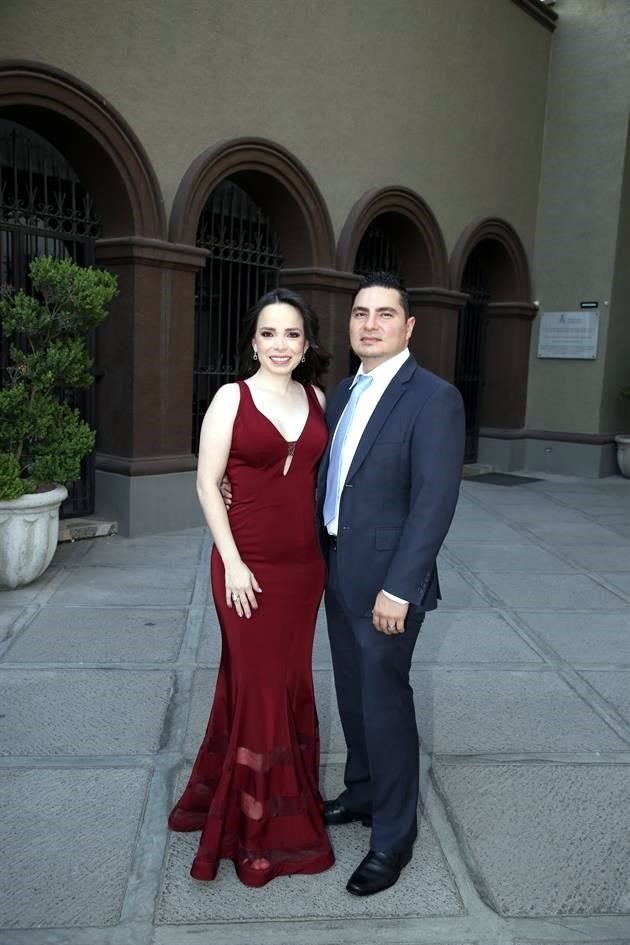 Melissa Rizzi y Edgar Valadez