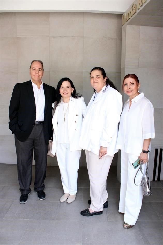 Jorge Castro, Karla Robles, Ofelia Loredo y Rosa María Acosta