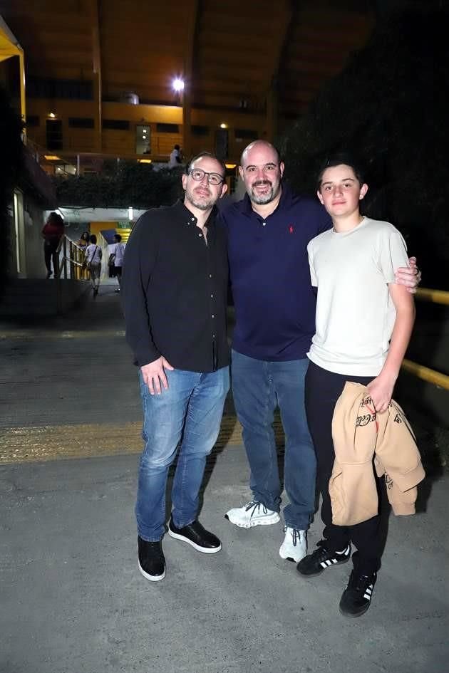 Alejandro Ricalde, Carlos Ricalde y Carlos Ricalde Hernández