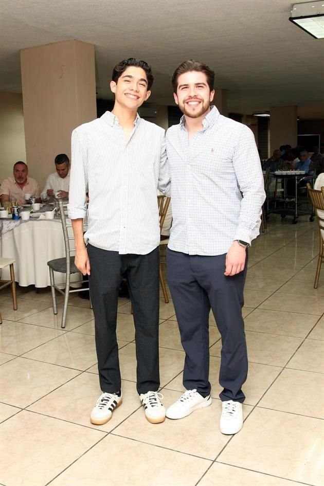 Leonel Luis González y Gerardo Lozano