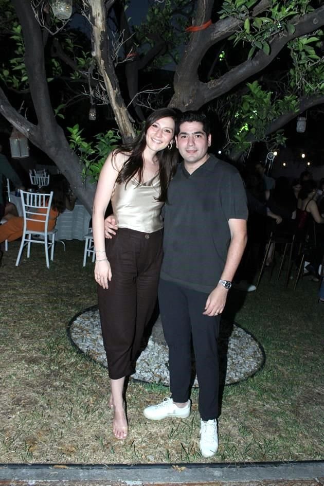 Tania Marcos y Luis Vela