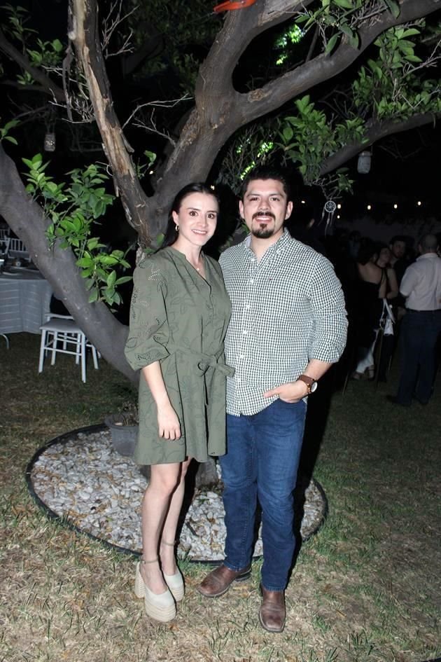 Adriana García y César Leza