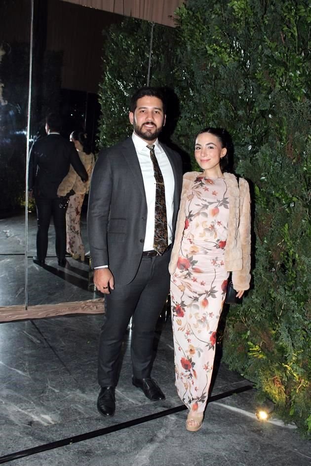 Miguel Rivas y Andrea Cantú