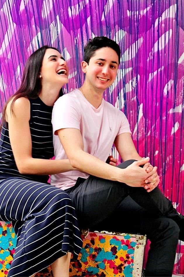 Andrea del Valle y Alberto<br>Coronado Fernández