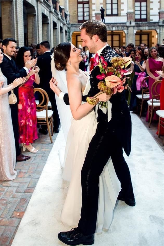 Katya Villarreal Cavazos y Julius Everke