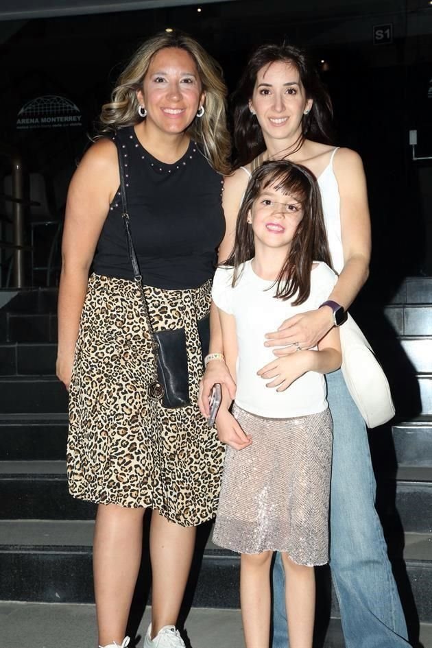 Gaby Garza, Eugenia Martínez y Mariana Villarreal