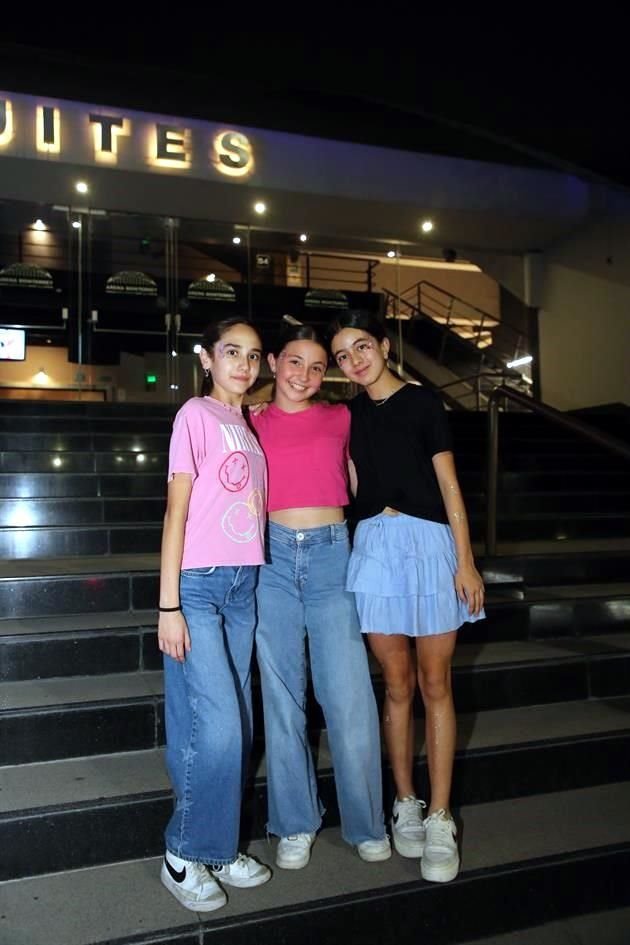 Romina Barreda, Constanza Berlanga y Ana Paula Señores