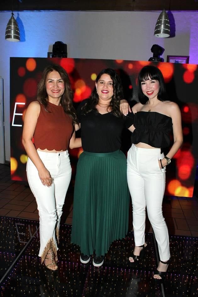 Marizza Viera, Celi Huerta y Cecilia Sepúlveda