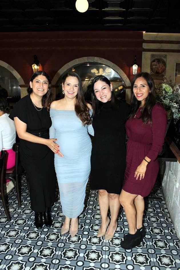 Jennifer Ochoa, Lucía Padilla, Corina Montelongo y Darinka Verdega