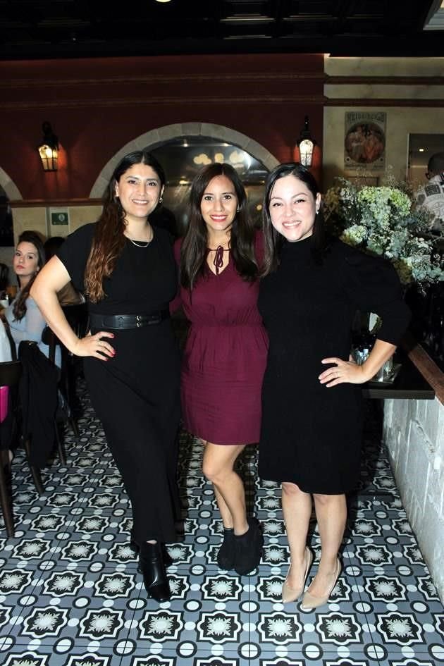 Jennifer Ochoa, Corina Montelongo y Darinka Verdega