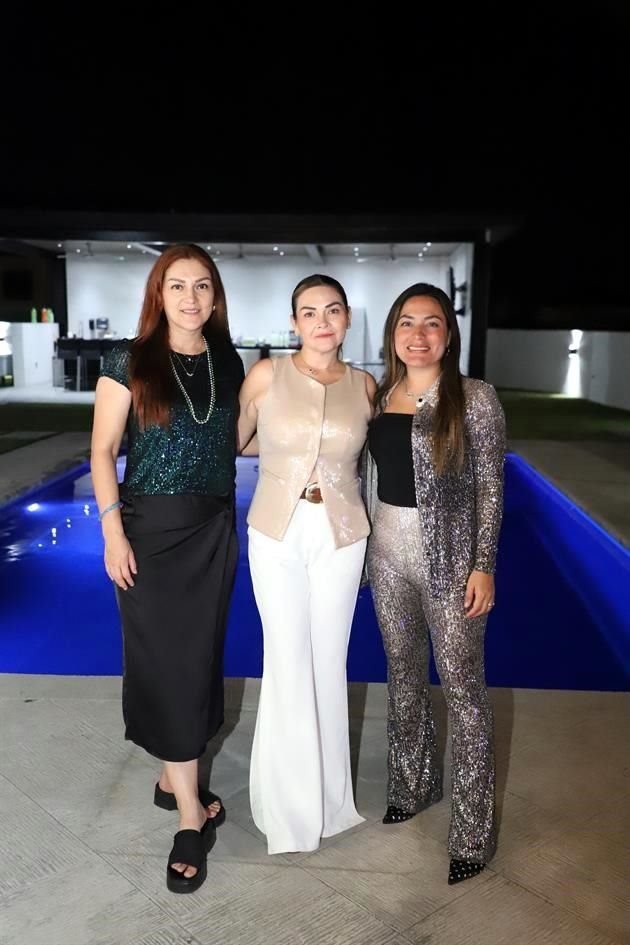 Angie Rodríguez, Sam Rodríguez y María Rico