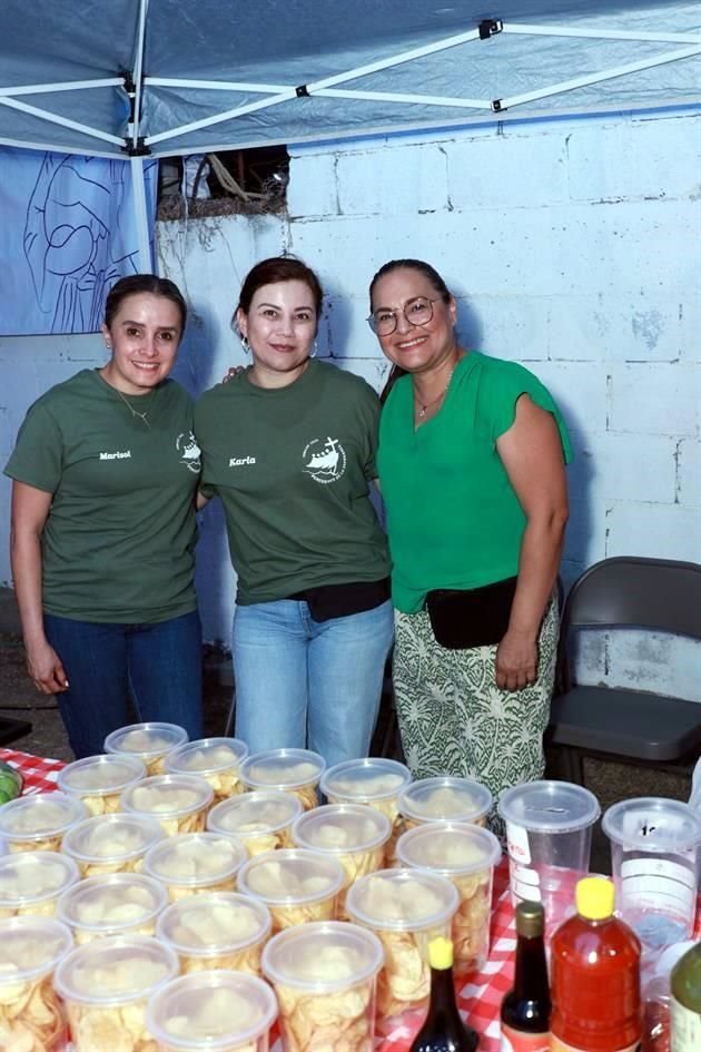 Marisol Mac Gregor, Karla Hernández y Sofía Carrizales