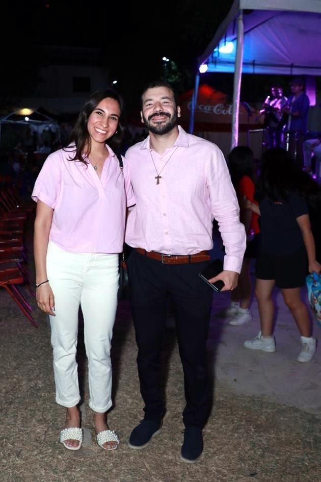 Samantha Cuéllar y Alexander Hernández
