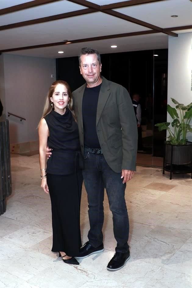 Eugenia Salazar y Fernando González