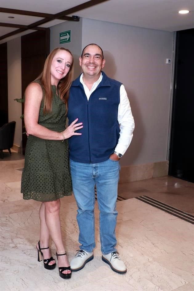 Ingrid Wallander y Bruno Canto