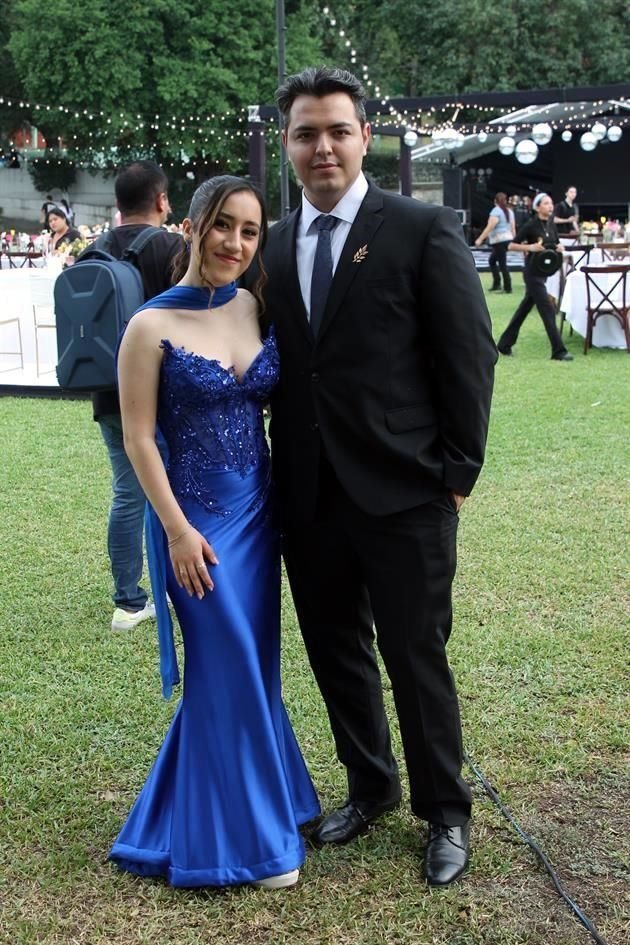 Melissa Mussi y Alejandro Espinosa