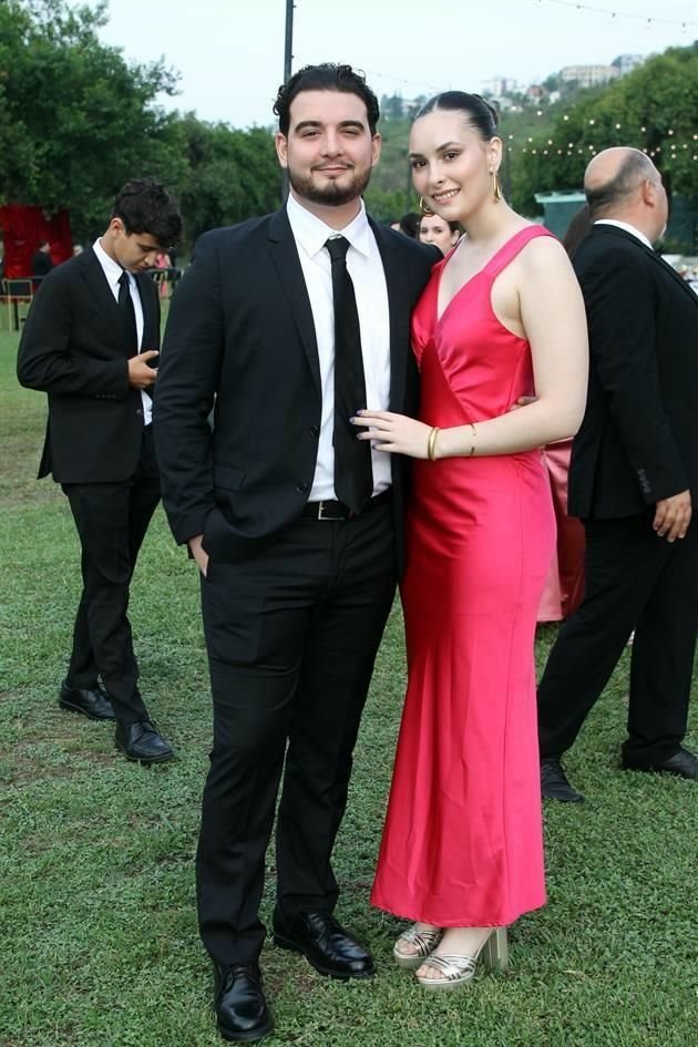 Jesús Tamez y María Fernanda Sandoval
