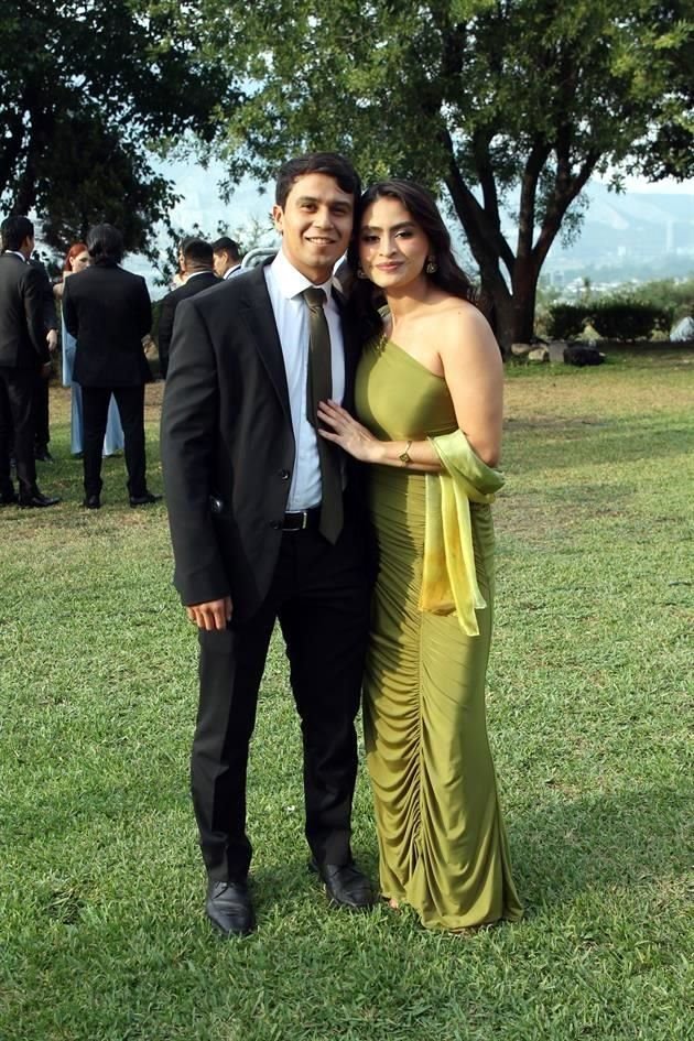 Román González y Alexia Rodríguez