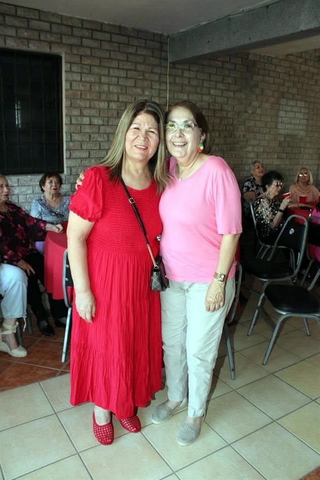 Lulú Rodríguez y Adamina González