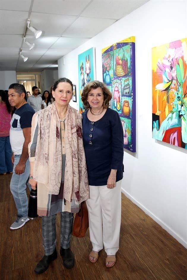 Yolanda Leal y Laura G. Morales