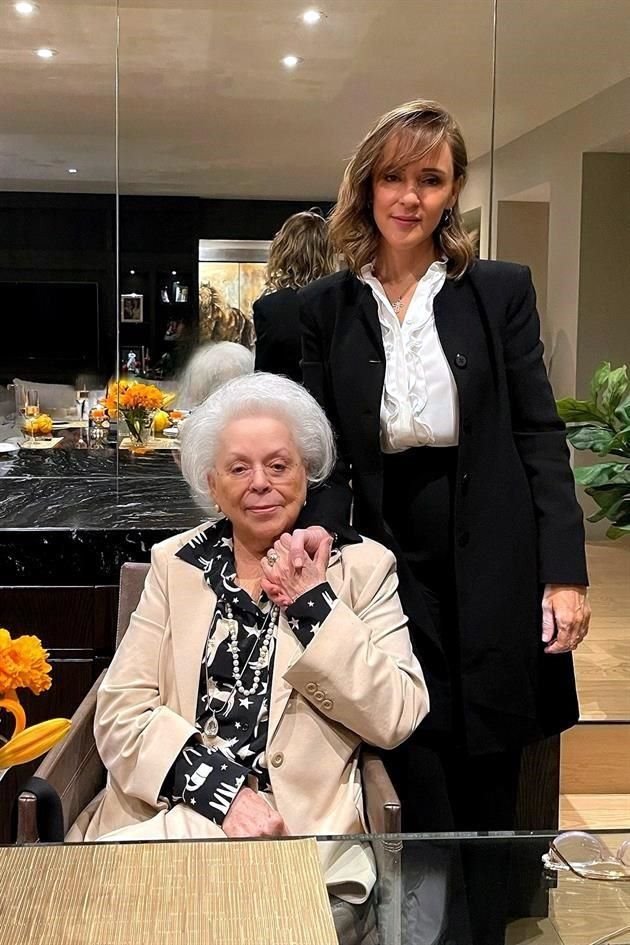 HIJA: María Fernanda de la Garza. MAMÁ: Margó Poinsot de De la Garza