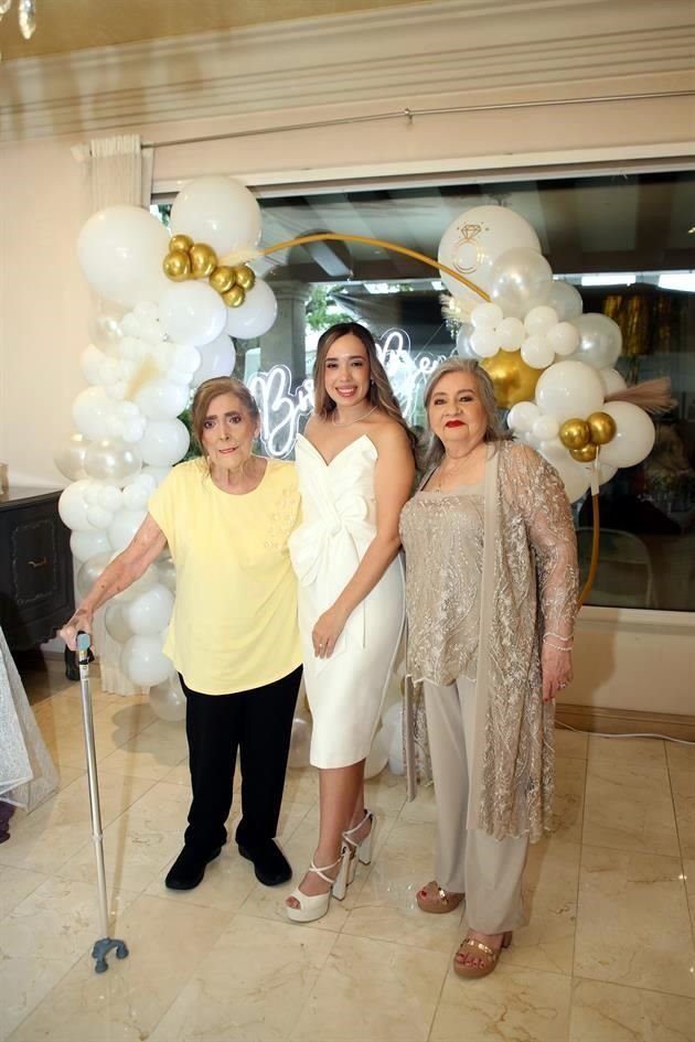 Alicia Góngora Romero, Andrea Villarreal Zuloaga y Judith Fernández Torres
