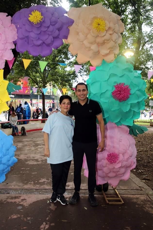 Alejandra Álvarez y Luis Susarrey