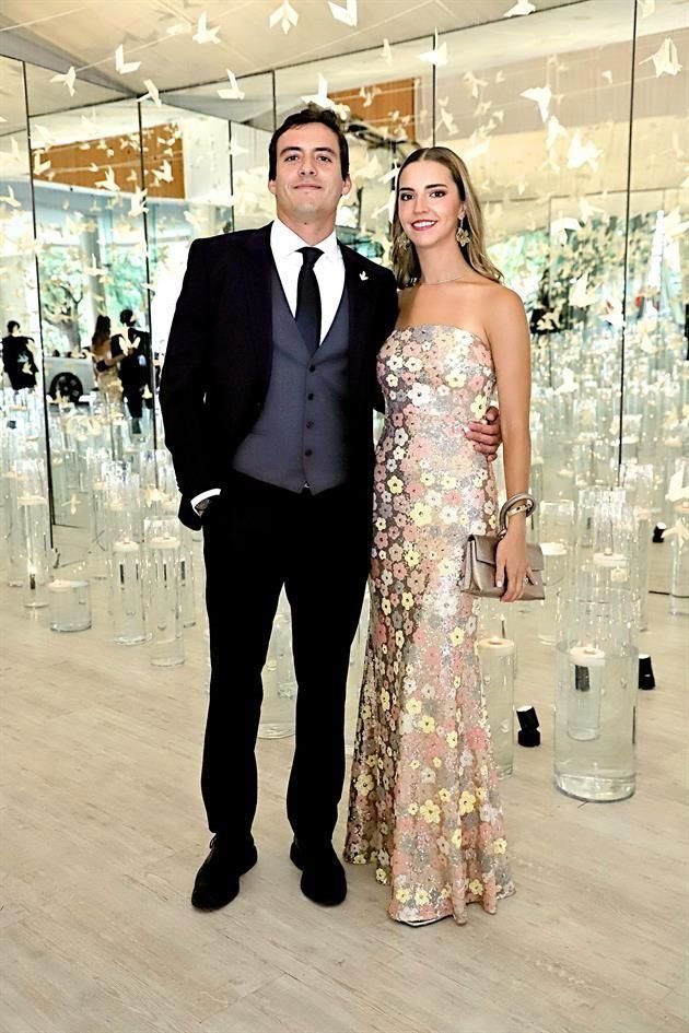 Patricio Williams y Francesca Hinojosa